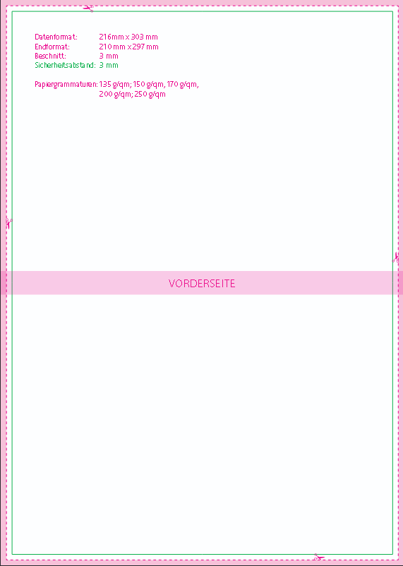 Vorschau der Druckvorlage