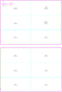 Preview Faltposter A3 auf DIN lang 12-Seiter