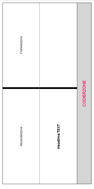 Rücktitel nur mit Text