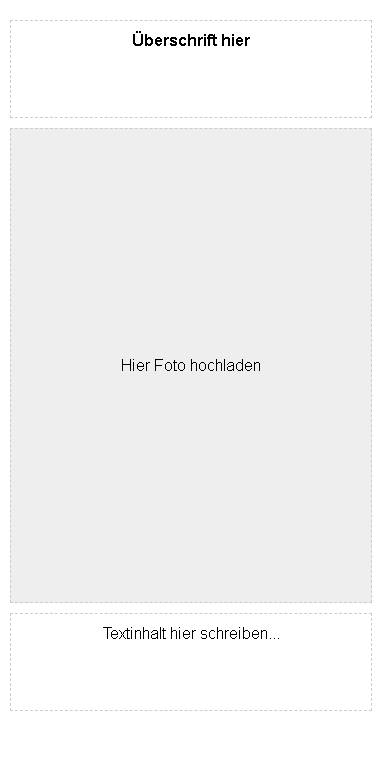 Überschrift – Foto – Text